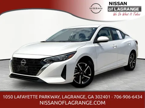 White 2024 Nissan Sentra SV for sale in LaGrange, GA