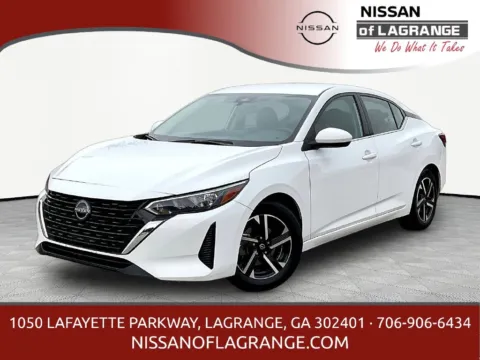 White 2024 Nissan Sentra SV for sale in LaGrange, GA