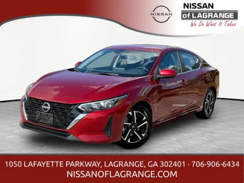 Red 2024 Nissan Sentra SV for sale in LaGrange, GA