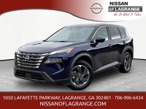 Blue 2024 Nissan Rogue SV for sale in LaGrange, GA