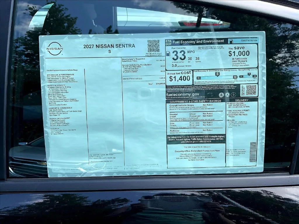2027 Nissan Sentra S - Photo 13