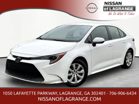 White 2021 Toyota Corolla LE for sale in LaGrange, GA