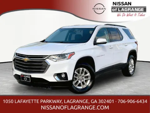 White 2021 Chevrolet Traverse LT Leather for sale in LaGrange, GA