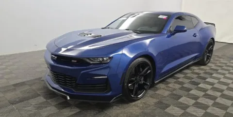 Blue 2021 Chevrolet Camaro SS for sale in LaGrange, GA