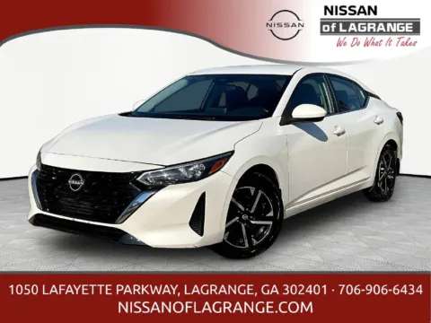 White 2024 Nissan Sentra SV for sale in LaGrange, GA