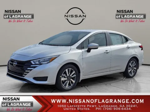 Silver 2025 Nissan Versa 1.6 SV for sale in LaGrange, GA