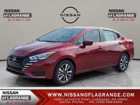Red 2025 Nissan Versa 1.6 SV for sale in LaGrange, GA