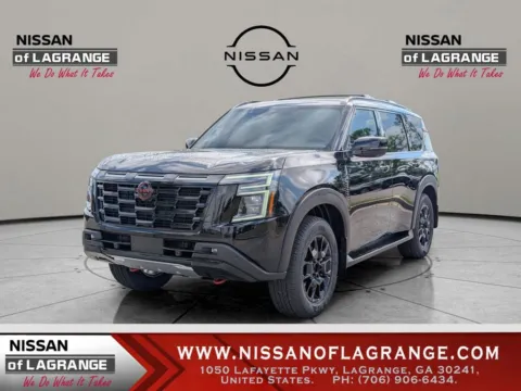 Black 2025 Nissan Armada PRO-4X for sale in LaGrange, GA