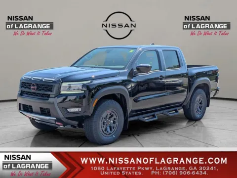 Black 2025 Nissan Frontier Crew Cab PRO-4X for sale in LaGrange, GA