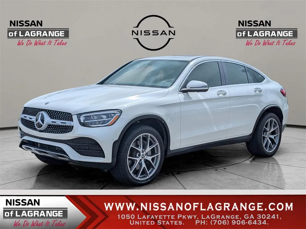 White 2021 Mercedes-Benz GLC 300 Coupe for sale in LaGrange, GA