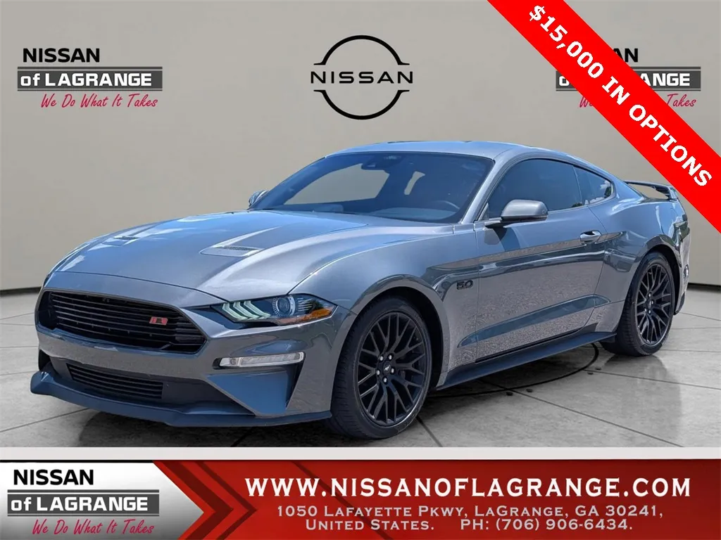 Gray 2022 Ford Mustang GT Premium for sale in LaGrange, GA