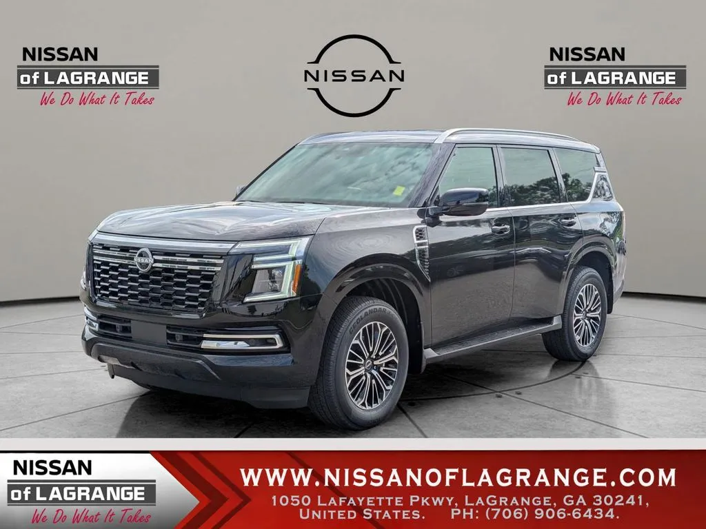 Black 2025 Nissan Armada SL for sale in LaGrange, GA