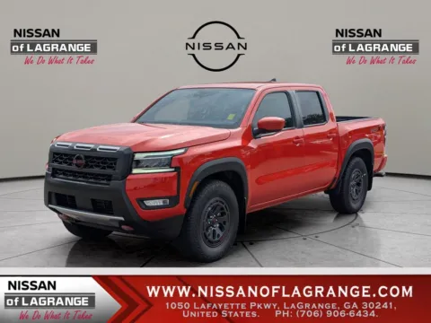 Orange 2025 Nissan Frontier Crew Cab PRO-X for sale in LaGrange, GA