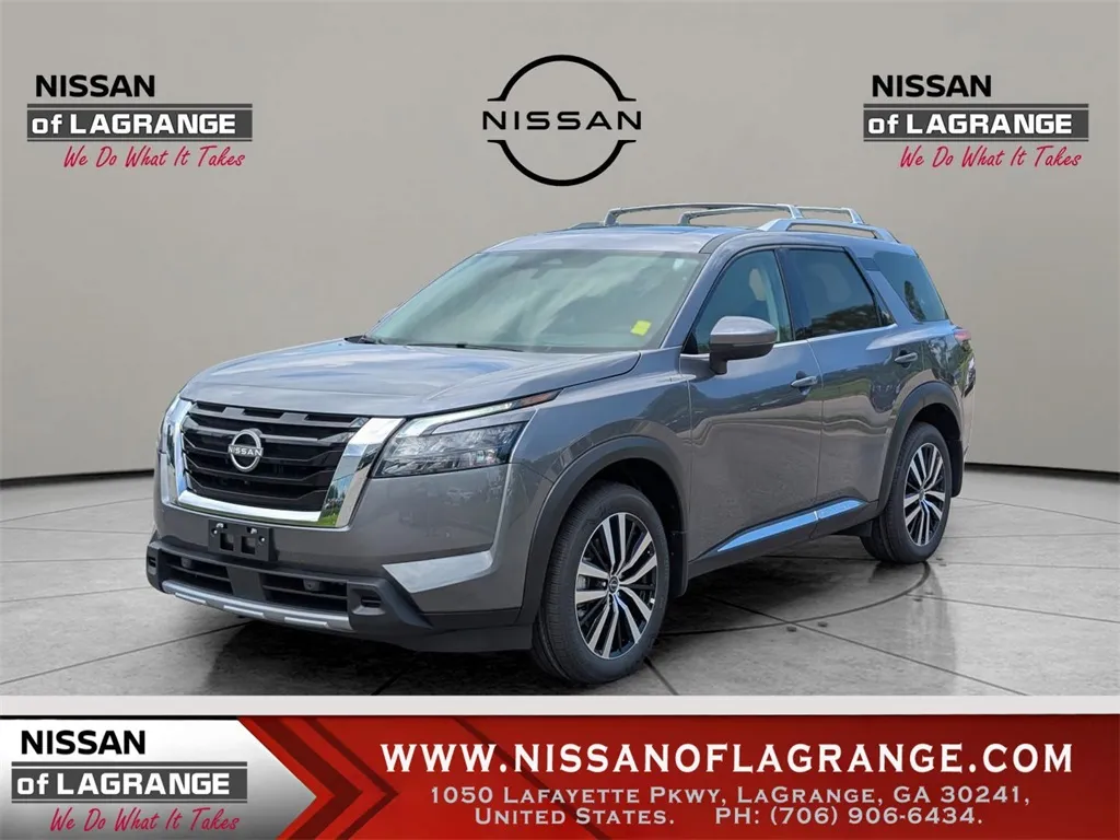 Gray 2025 Nissan Pathfinder Platinum for sale in LaGrange, GA