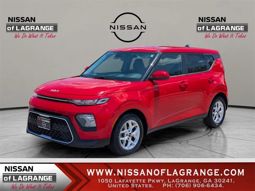 Red 2022 Kia Soul LX for sale in LaGrange, GA