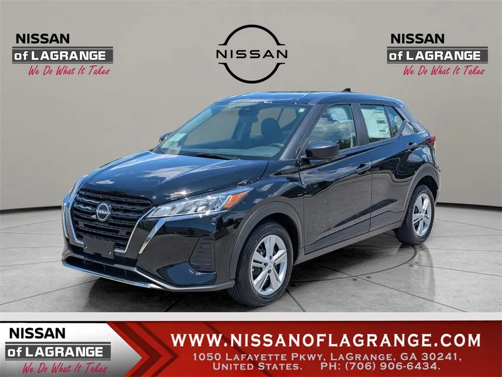Black 2025 Nissan Kicks Play S for sale in LaGrange, GA