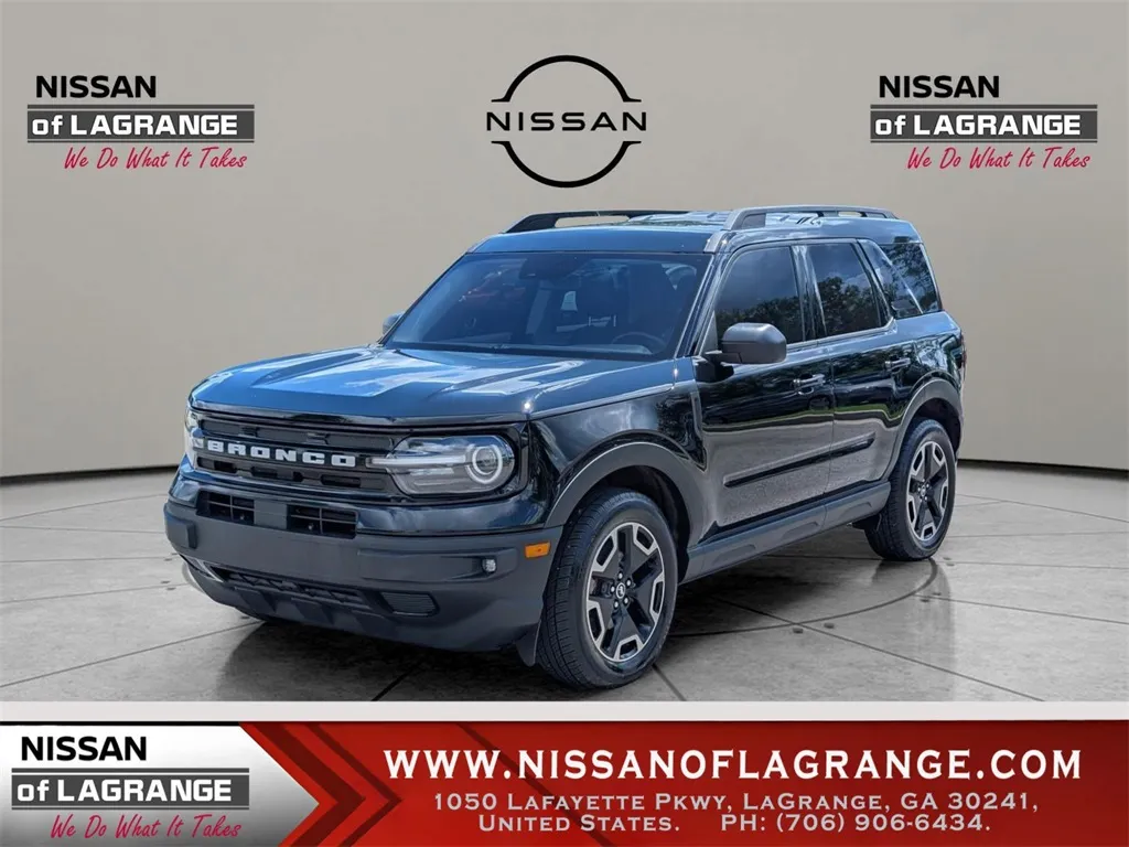 Black 2021 Ford Bronco Sport Outer Banks for sale in LaGrange, GA