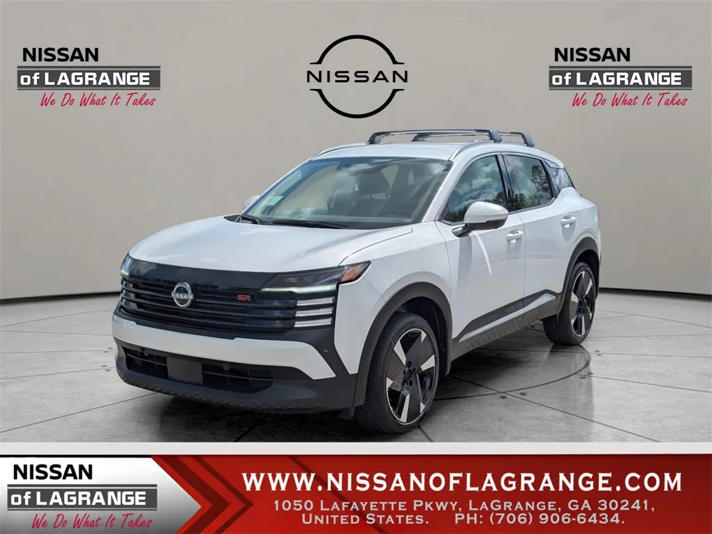 White 2025 Nissan Kicks SR for sale in LaGrange, GA
