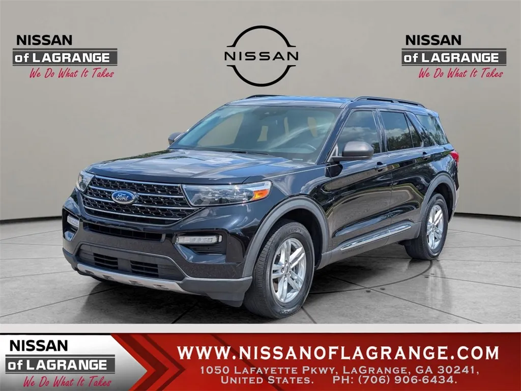Black 2020 Ford Explorer XLT for sale in LaGrange, GA