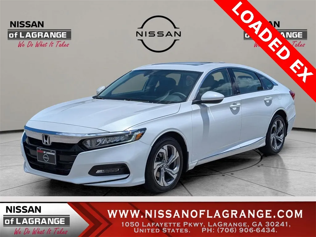 White 2020 Honda Accord EX for sale in LaGrange, GA