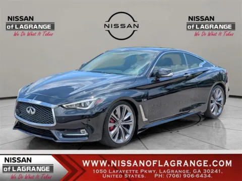 Black 2018 INFINITI Q60 Red Sport 400 for sale in LaGrange, GA