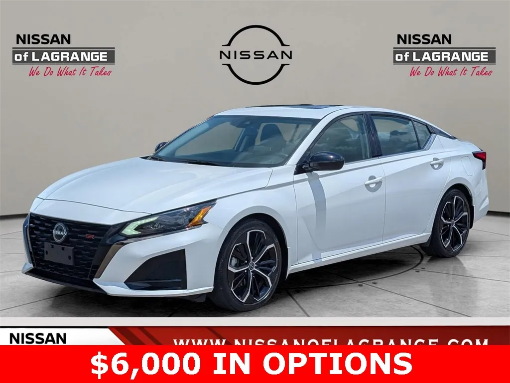 White 2023 Nissan Altima 2.5 SR for sale in LaGrange, GA