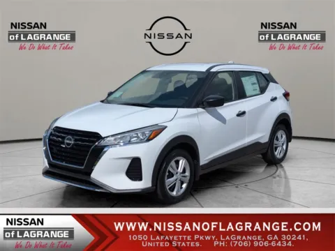 White 2025 Nissan Kicks S for sale in LaGrange, GA