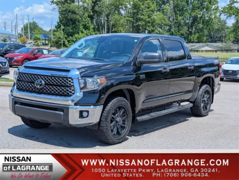 Black 2021 Toyota Tundra SR5 for sale in LaGrange, GA
