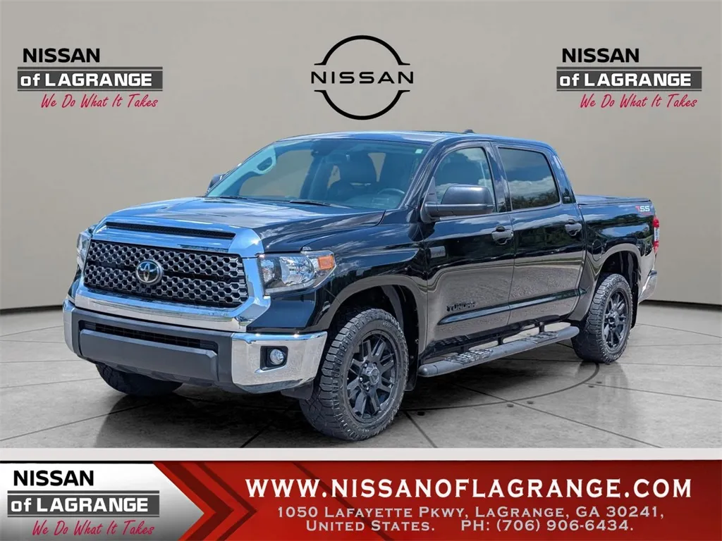 Black 2021 Toyota Tundra SR5 for sale in LaGrange, GA