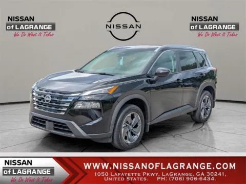 Black 2025 Nissan Rogue SV for sale in LaGrange, GA