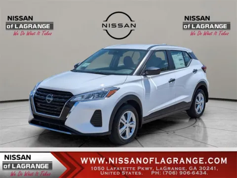 White 2025 Nissan Kicks S for sale in LaGrange, GA
