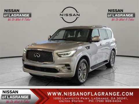 Silver 2018 INFINITI QX80 for sale in LaGrange, GA