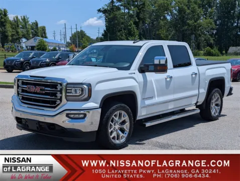 White 2018 GMC Sierra 1500 SLT for sale in LaGrange, GA