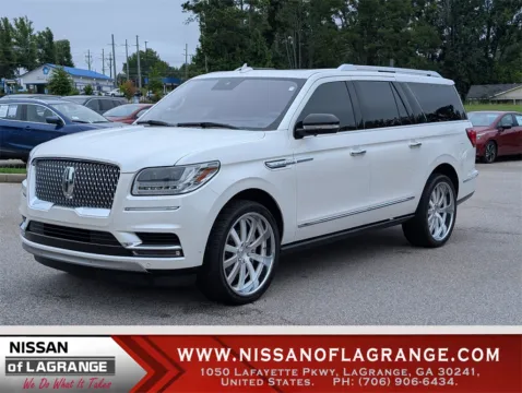 White 2019 Lincoln Navigator L Reserve for sale in LaGrange, GA