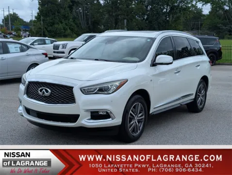 White 2019 INFINITI QX60 LUXE for sale in LaGrange, GA