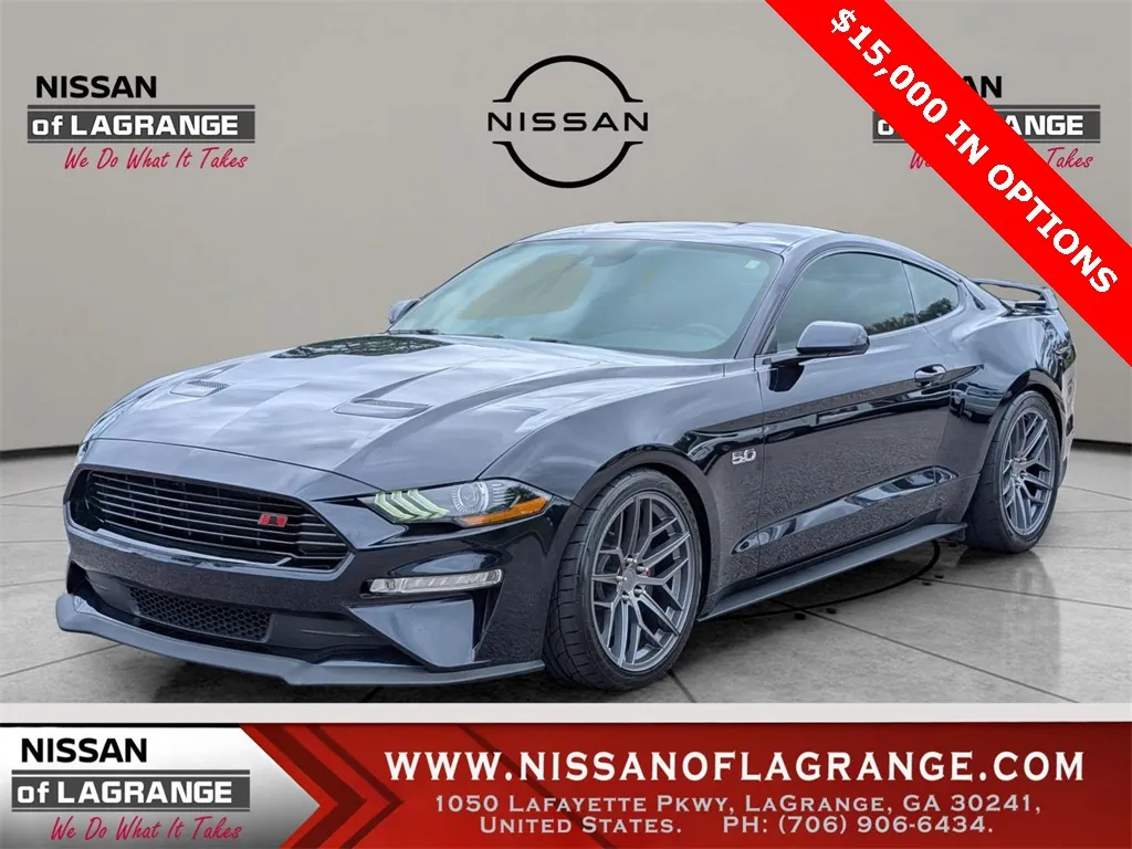 Blue 2021 Ford Mustang GT Premium for sale in LaGrange, GA