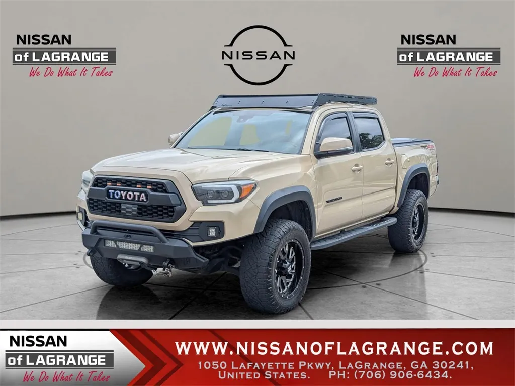 Beige 2019 Toyota Tacoma TRD Off-Road for sale in LaGrange, GA