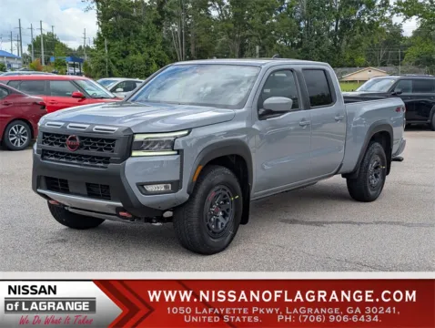 Gray 2025 Nissan Frontier PRO-4X for sale in LaGrange, GA