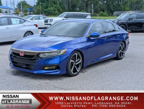 Blue 2020 Honda Accord Sport for sale in LaGrange, GA