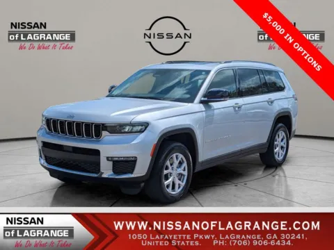 Silver 2022 Jeep Grand Cherokee L Limited for sale in LaGrange, GA