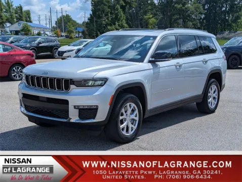 Silver 2022 Jeep Grand Cherokee L Limited for sale in LaGrange, GA