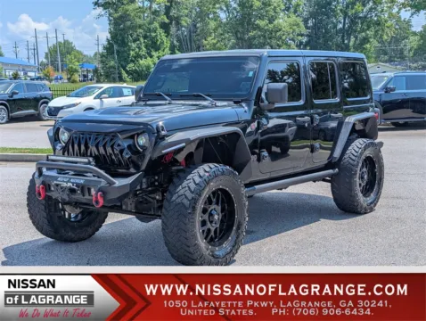 Black 2020 Jeep Wrangler Unlimited Rubicon for sale in LaGrange, GA