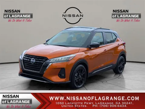 Orange 2023 Nissan Kicks SR for sale in LaGrange, GA