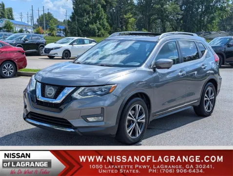 Gray 2017 Nissan Rogue SL for sale in LaGrange, GA