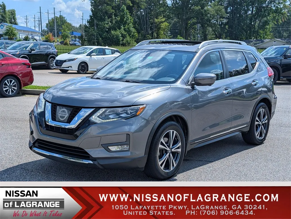 Gray 2017 Nissan Rogue SL for sale in LaGrange, GA