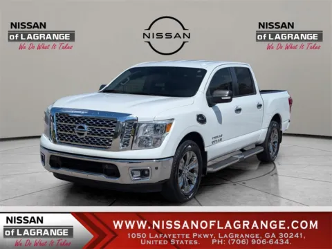 White 2017 Nissan Titan SV for sale in LaGrange, GA