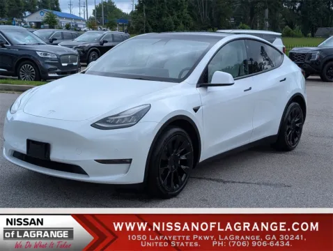 White 2021 Tesla Model Y Long Range for sale in LaGrange, GA