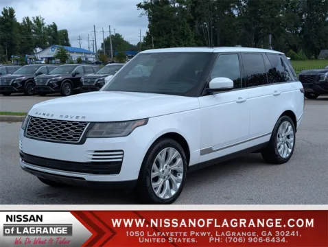White 2018 Land Rover Range Rover 5.0L V8 Supercharged for sale in LaGrange, GA