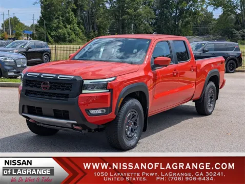 Orange 2025 Nissan Frontier PRO-4X for sale in LaGrange, GA