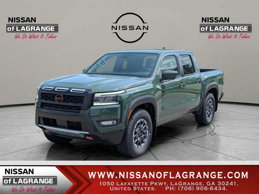 Green 2025 Nissan Frontier PRO-X for sale in LaGrange, GA
